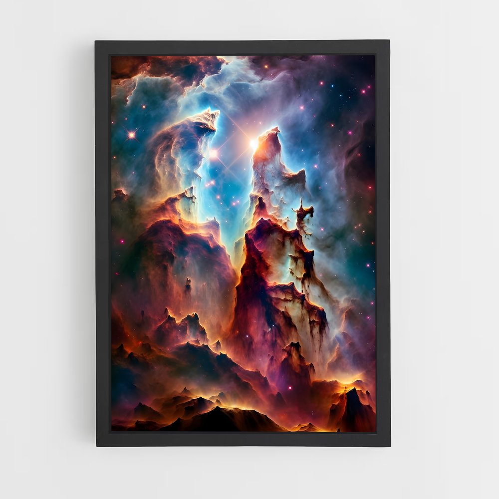 Poster Étoile d'Orion – affiche Nébuleuses (vue 2)